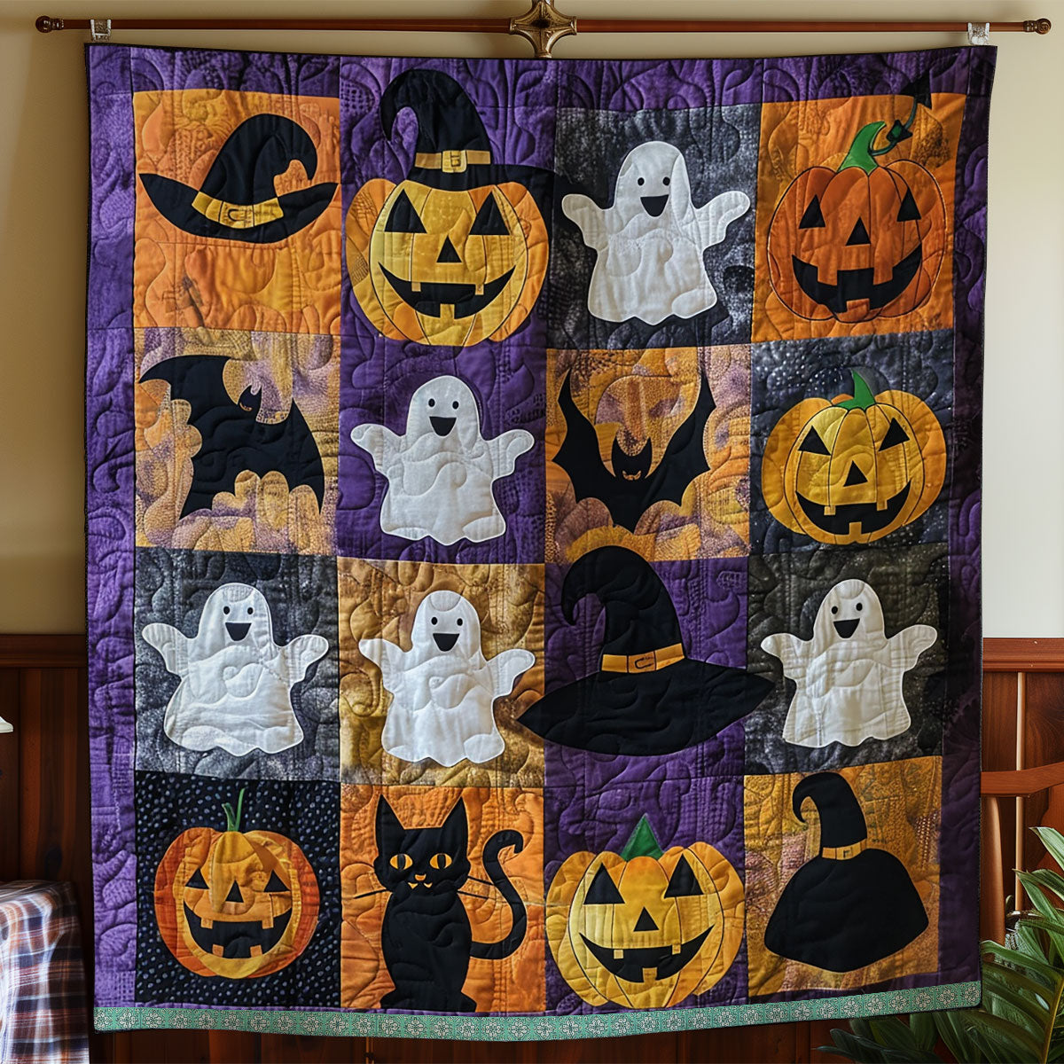 Halloween Night XR2908003CL Quilt