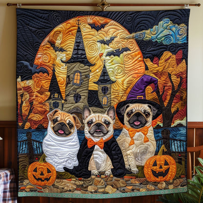 Haunted Paws XR3008024CL Quilt