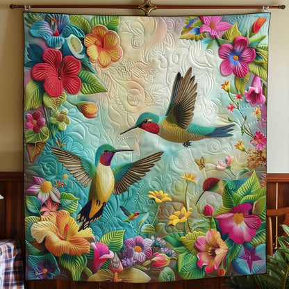 Hummingbirds WO2408003CL Quilt