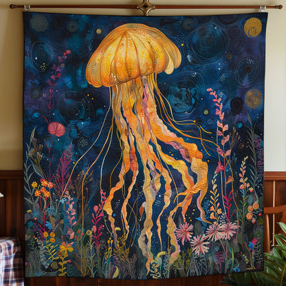 Jellyfish Ocean WO1608003CL Quilt