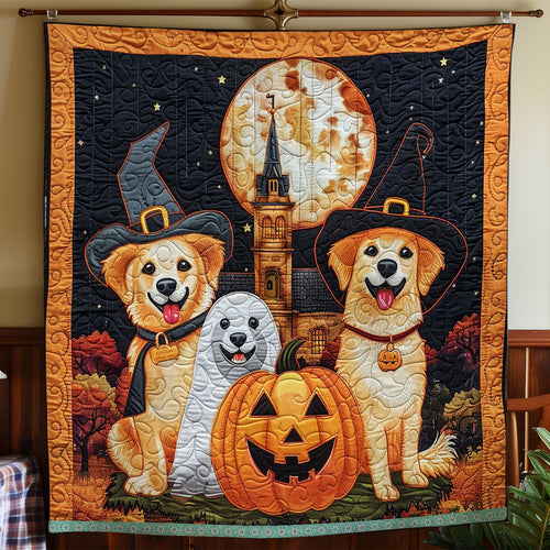 Moonlit Golden XR3008022CL Quilt