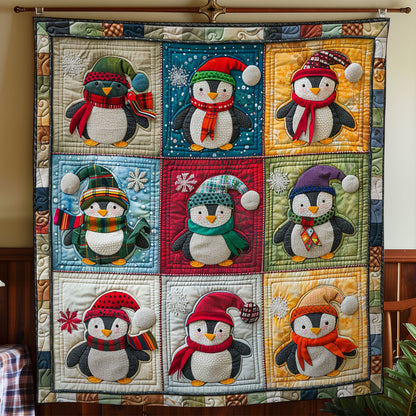 Penguins Warm WO2608052CL Quilt
