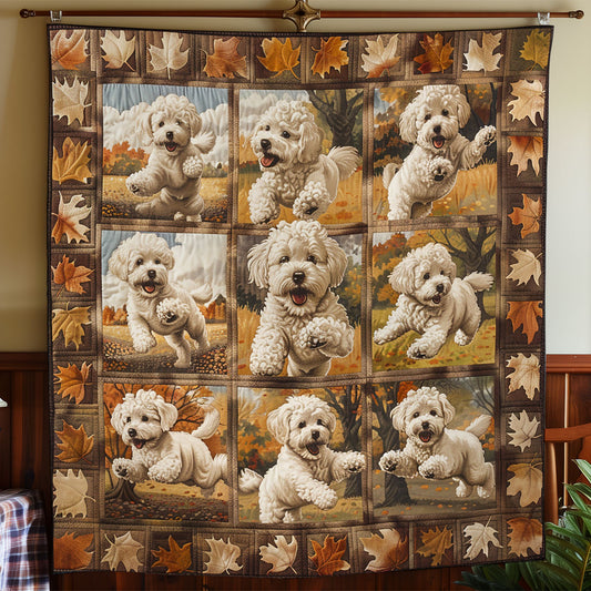 Poodle Joy WO1608060CL Quilt