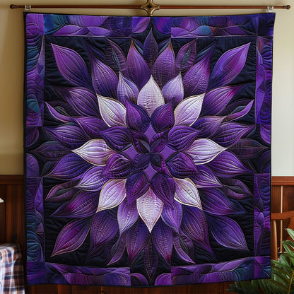 Purple Flower WO2807039CL Quilt