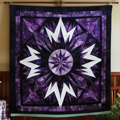 Purple Star Native American XR1309019CL Quilt