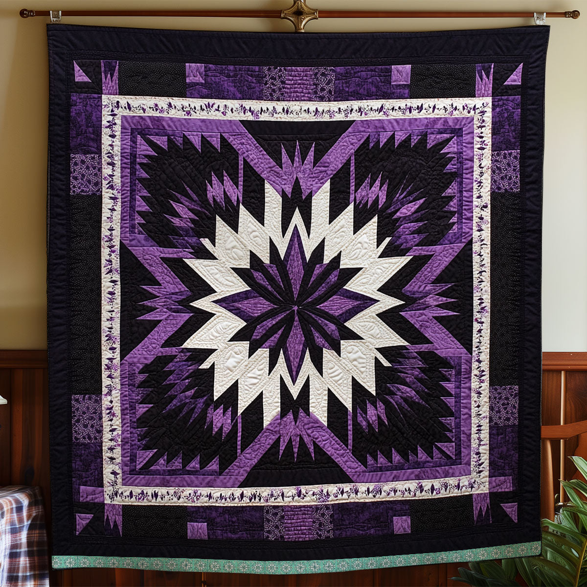 Purple Star XR1309009CL Quilt