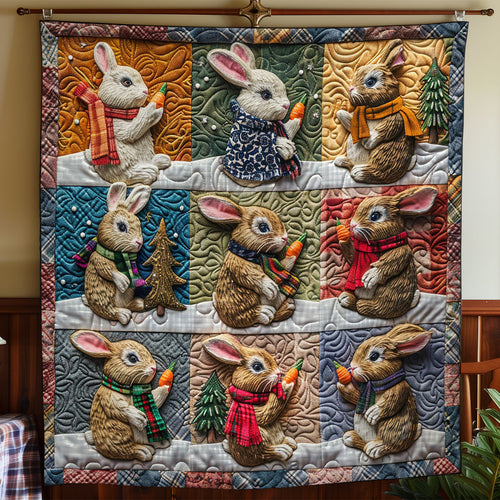 Rabbits And Carrot WO2908080CL Quilt