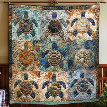 Sea Turtle Cove XR1409006CL Quilt