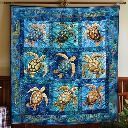 Sea Turtles WO248033CL Quilt