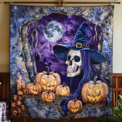 Skull Witch WO2608015CL Quilt