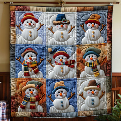 Snowmans WO2908036CL Quilt