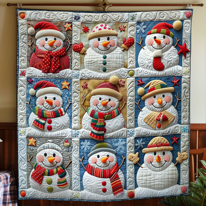 Snowmans WO2908037CL Quilt