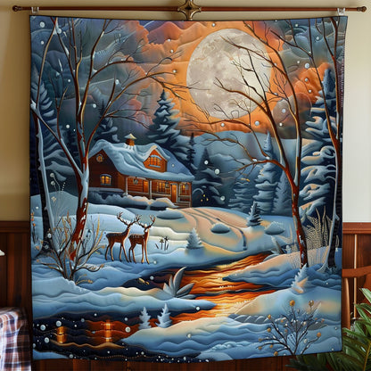 The Deer’s Cozy Corner WO2208004CL Quilt
