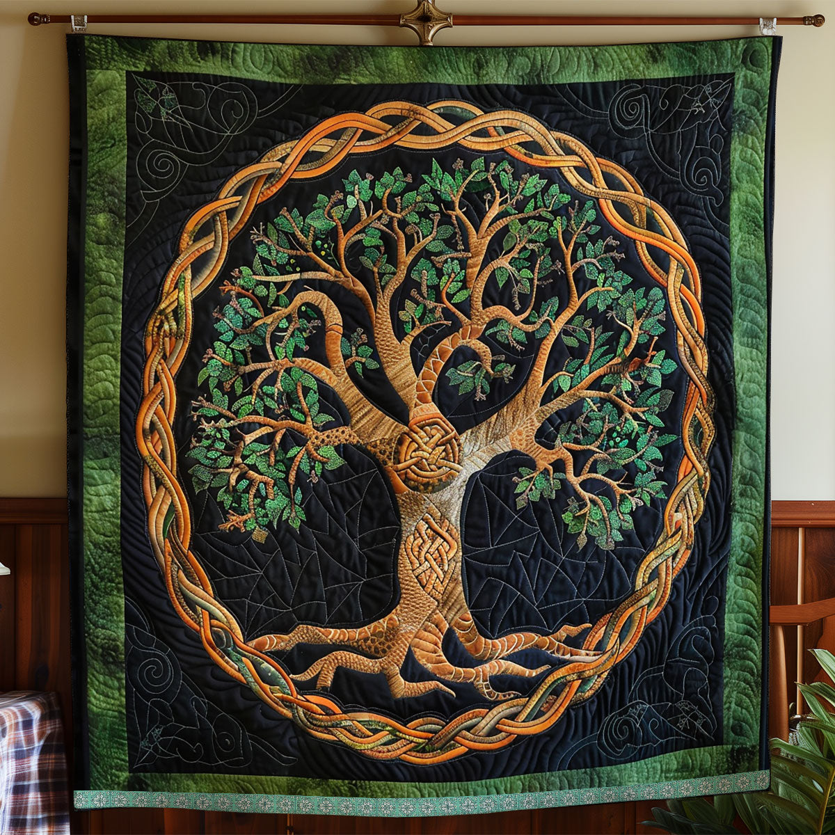 Tree Of Life Spirit XR0409020CL Quilt