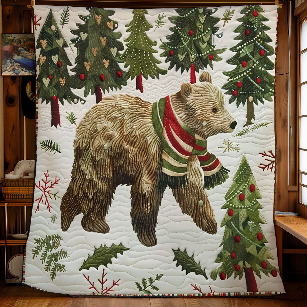 Bear And The Winter WO2808022CL Quilt