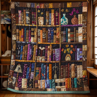 Book Lovers XR3008009CL Quilt