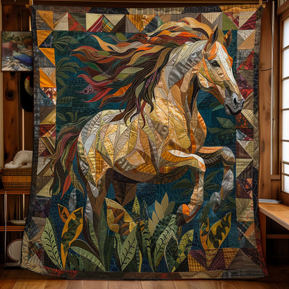 Brown Horse WM1008039CL Quilt