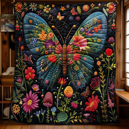 Butterfly At The Night WO2908045CL Quilt