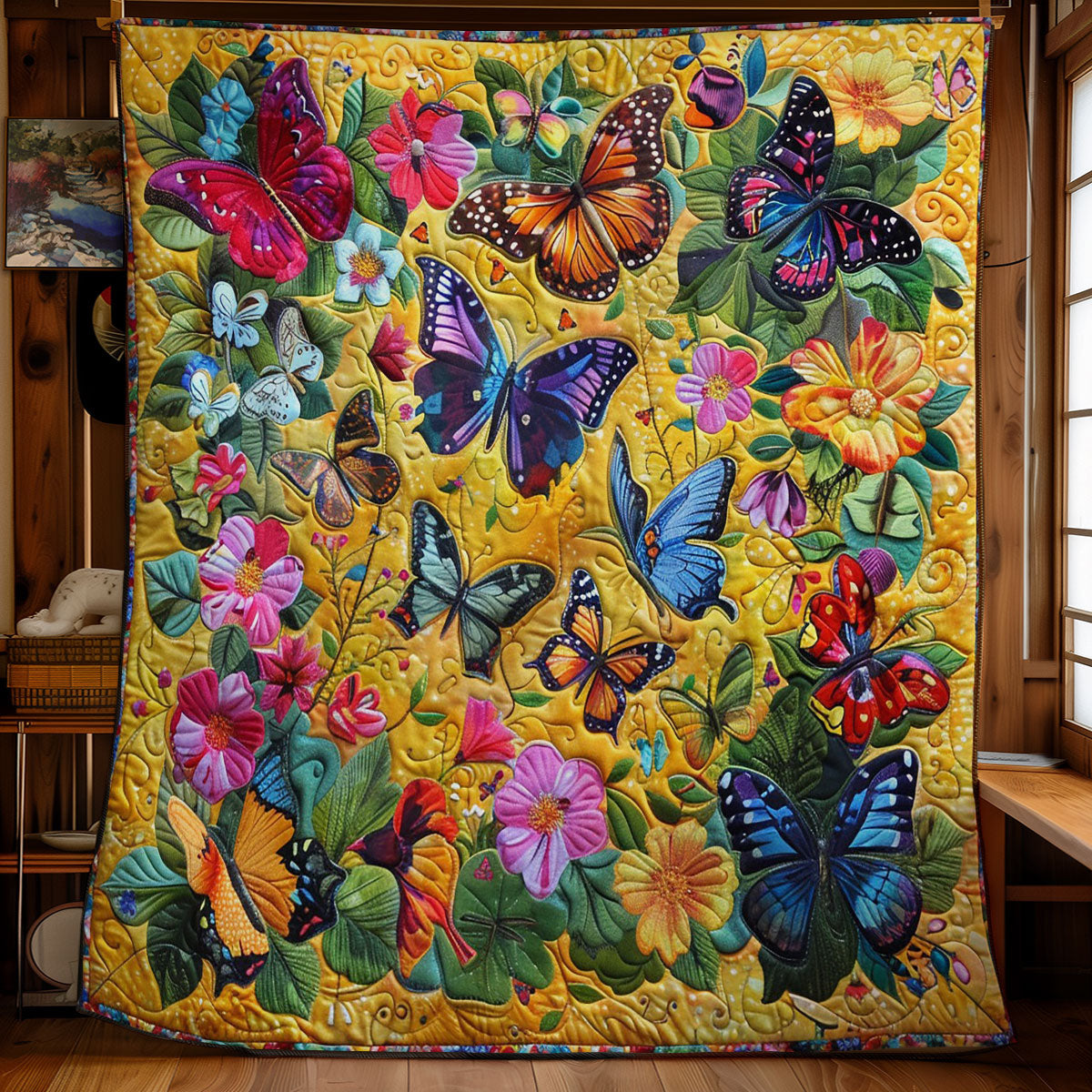 Butterfly WM1008090CL Quilt