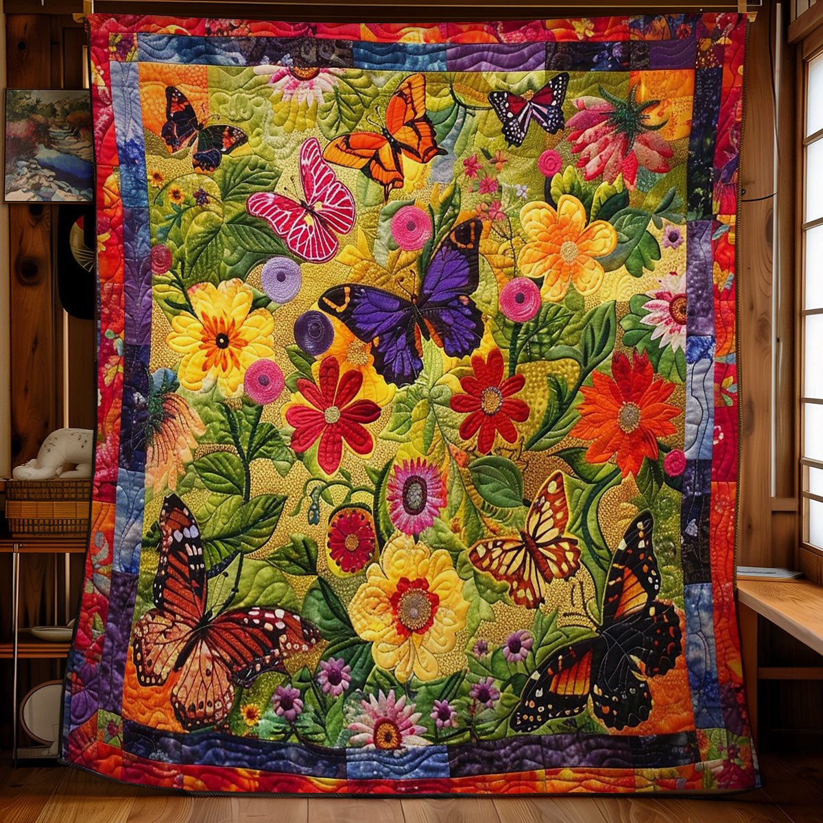 Butterfly WM1008091CL Quilt