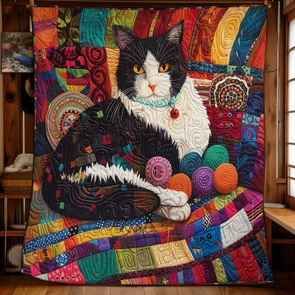 Cat And Yarn WM1008004CL Quilt