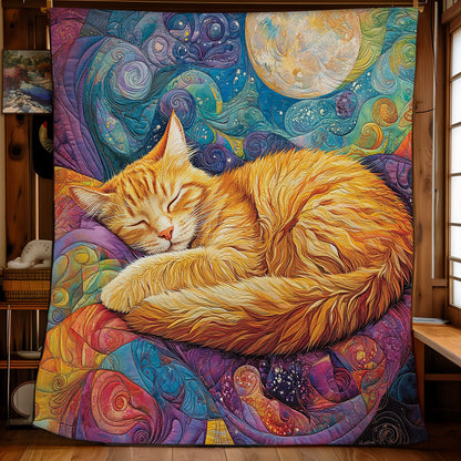 Sleeping Cat Moonlight WG2408010CL Quilt