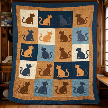 Cat Shape WJ1908004CL Quilt