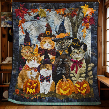 Cat Witch XR0409028CL Quilt