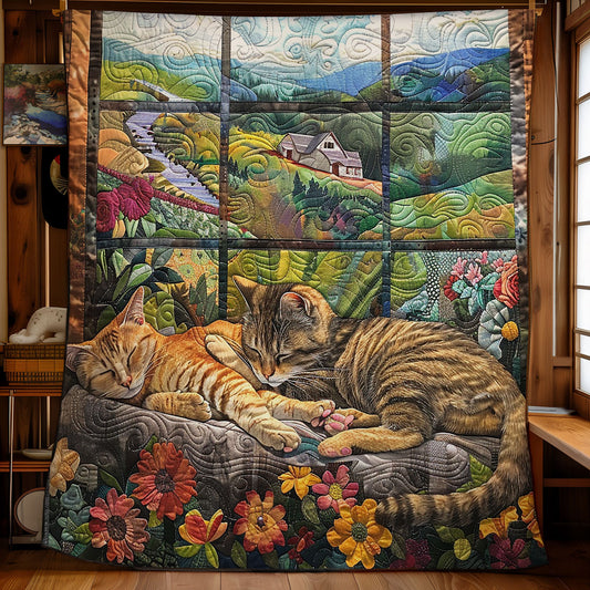 Cats Dreaming WG2408012CL Quilt