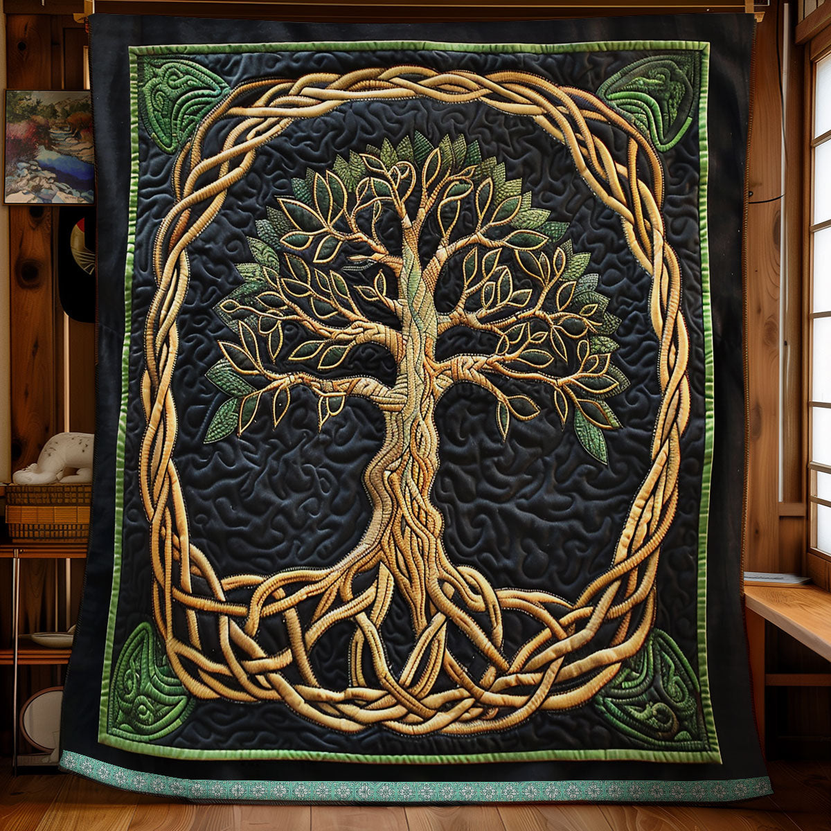 Celtic Tree Of Life XR0409018CL Quilt