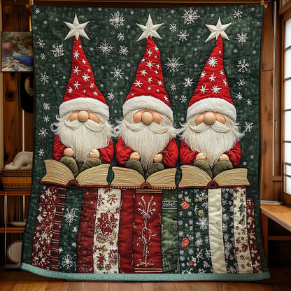 Christmas Books Night XR1009025CL Quilt