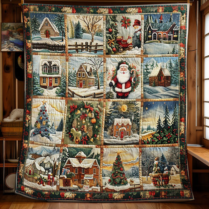 Christmas Scene WO2208021CL Quilt