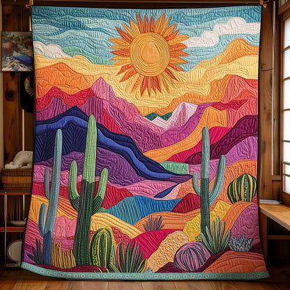 Colorful Desert XR1009031CL Quilt