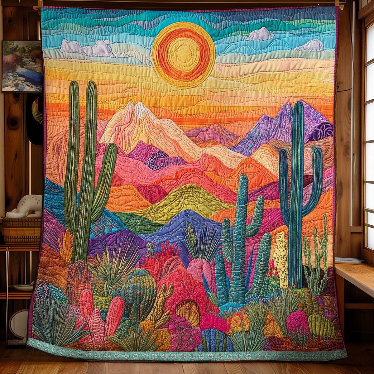 Desert Landscape XR1009029CL Quilt