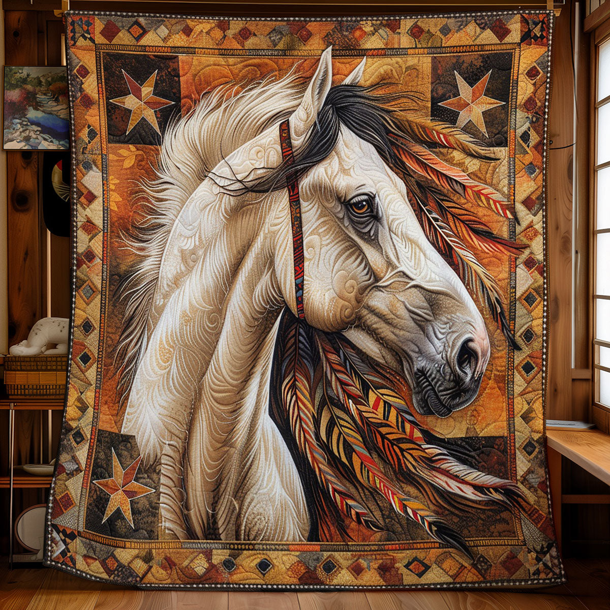 Fall Horse WM1408041CL Quilt