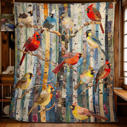 Forest And Birds WM1008075CL Quilt