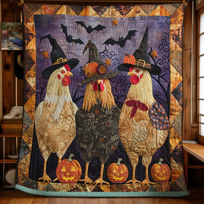 Fright Witches XR2908011CL Quilt