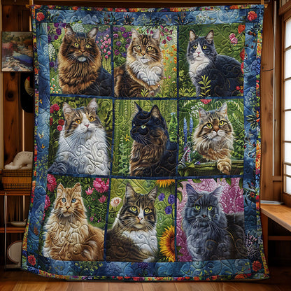 Garden Cat WM1008014CL Quilt