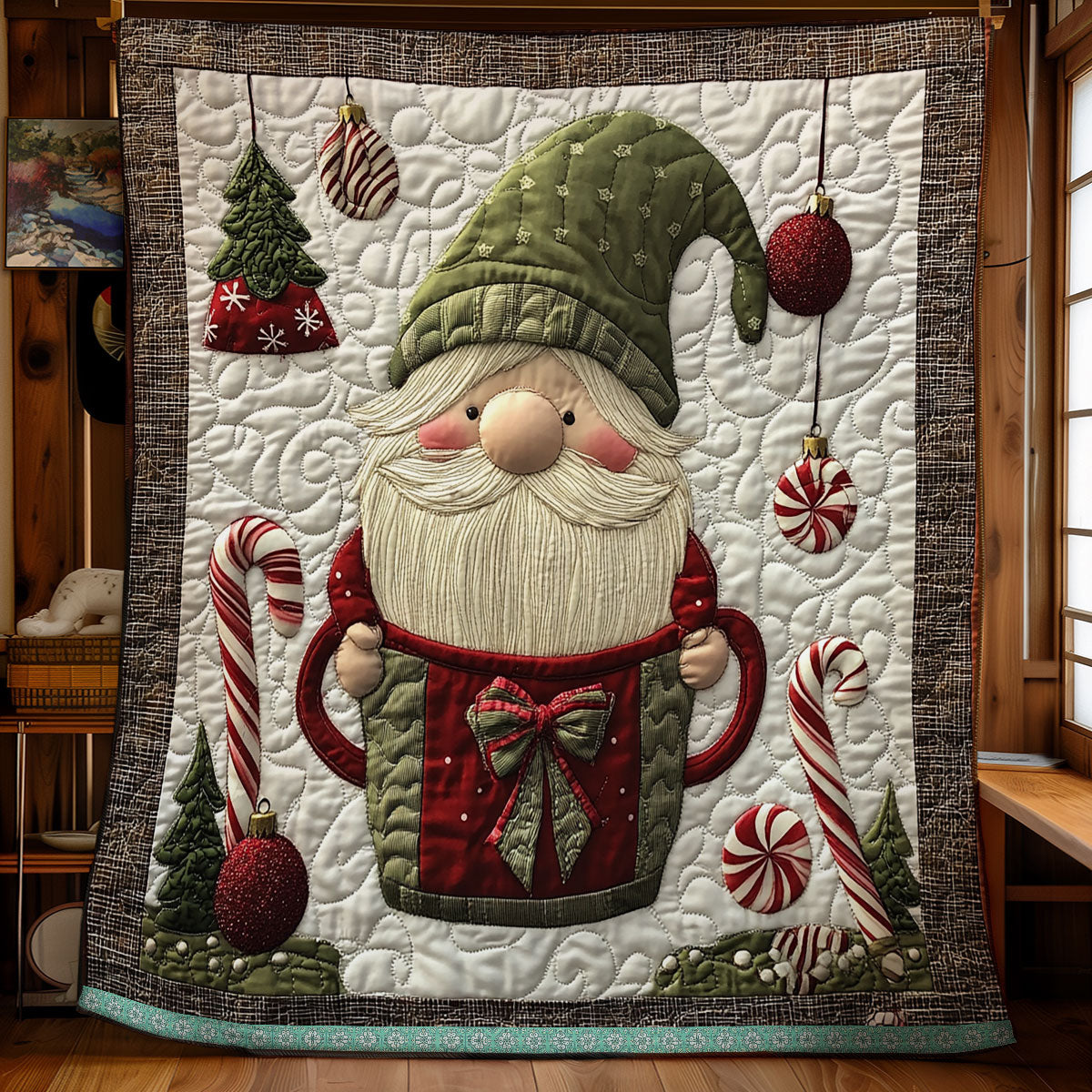 Gnome Coffee Mug Christmas XR1009028CL Quilt