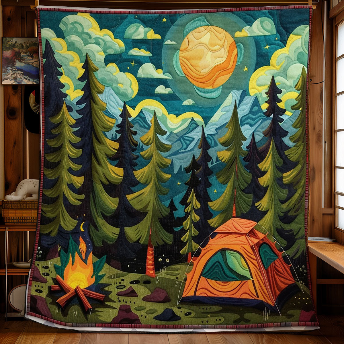 Great Camping Session WO2208027CL Quilt