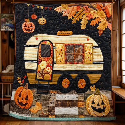 Halloween Camper XR3008014CL Quilt