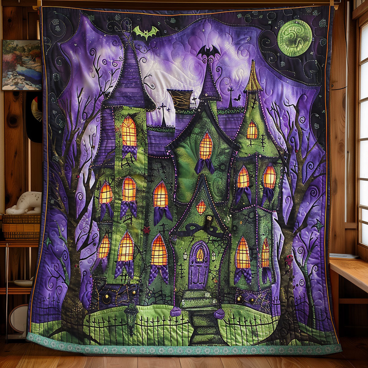 Halloween Night XR0409013CL Quilt