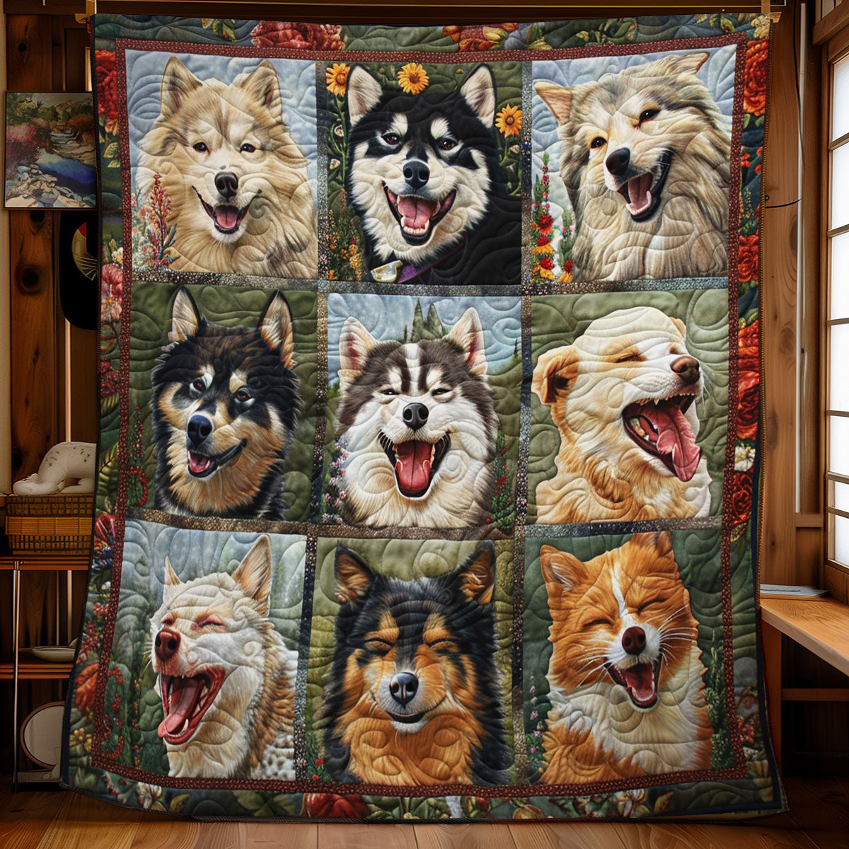 Happy Husky WM1308011CL Quilt