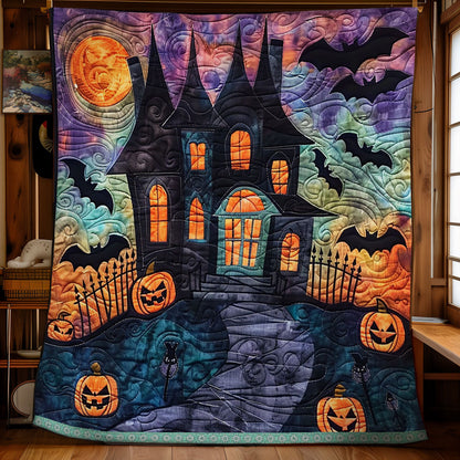 Haunted House XR0409011CL Quilt