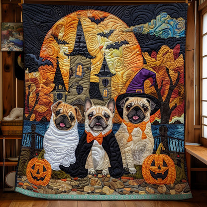 Haunted Paws XR3008024CL Quilt