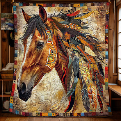 Horse Native WO2608003CL Quilt