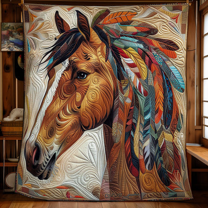 Horse Native WO2608005CL Quilt