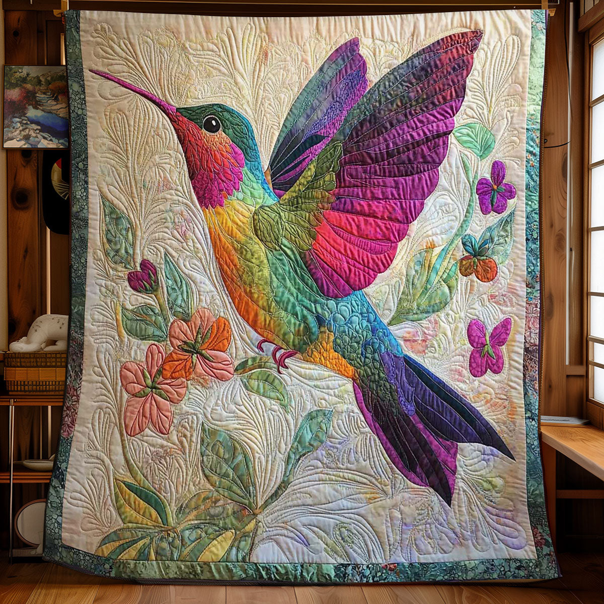 Hummingbird WJ1908015CL Quilt