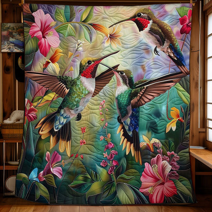 Hummingbirds WM1008053CL Quilt