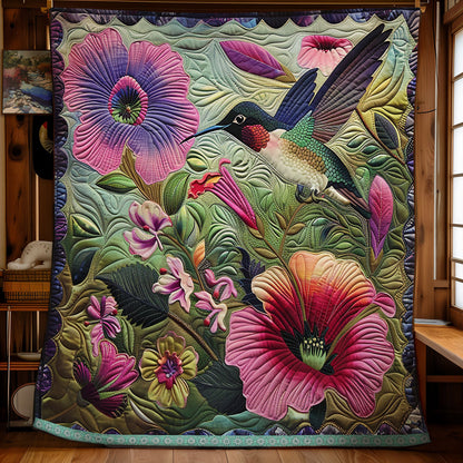 Love Hummingbird XR1007001CL Quilt